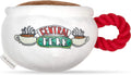 Central Perk Coffee Mug Plush Dog Toy with Rope Handle | Soft Squeaky Toy for Dogs | Stuffed Dog Toy with Squeaker for Added Entertainment, Friends Collectible